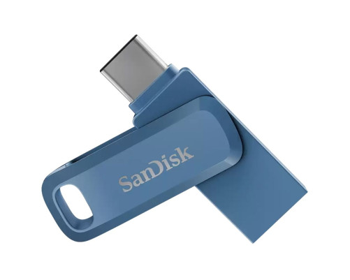 USB накопитель 64GB SanDisk Ultra Dual USB 3.2 Gen 1, синий USB накопитель 64GB SanDisk Ultra Dual USB 3.2 Gen 1, синий