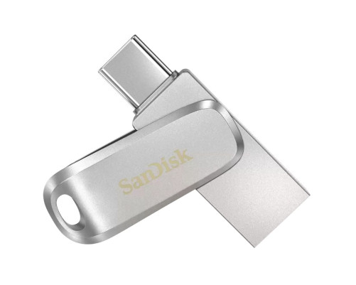 USB накопитель 32GB SanDisk Ultra Dual USB 3.1 Gen 1, серебристый
