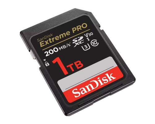 Карта памяти SDXC 1TB SanDisk Extreme Pro SDSDXXD-1T00-GN4IN UHS-I U3 V30 Карта памяти SDXC 1TB SanDisk Extreme Pro SDSDXXD-1T00-GN4IN UHS-I U3 V30