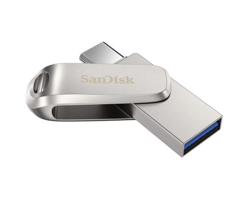 USB накопитель 512GB SanDisk Ultra Dual USB 3.1 Gen 1, серебристый USB накопитель 512GB SanDisk Ultra Dual USB 3.1 Gen 1, серебристый