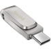 USB накопитель 512GB SanDisk Ultra Dual USB 3.1 Gen 1, серебристый