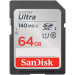 Карта памяти 64GB SanDisk Ultra SDSDUNB-064G-GN6IN Class 10 UHS I