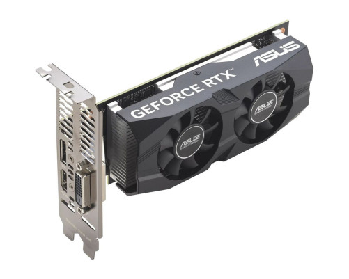 Видеокарта ASUS RTX3050-O6G-LP-BRK 6Gb, GDDR6/96-bit Видеокарта ASUS RTX3050-O6G-LP-BRK 6Gb, GDDR6/96-bit