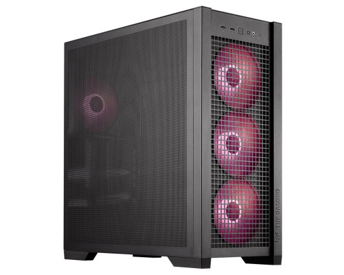 Корпус ASUS TUF GAMING GT302 TG ARGB BLACK (90DC00I0-B19000) GT302/ARGB FANS/BLK Корпус ASUS TUF GAMING GT302 TG ARGB BLACK (90DC00I0-B19000) GT302/ARGB FANS/BLK