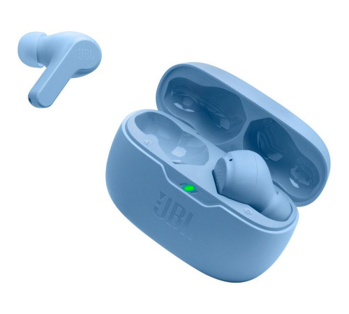 Гарнитура беспроводная JBL WAVE BEAM, синий