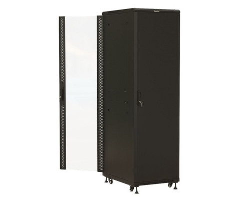 Шкаф Hyperline TTBR-4261-DD-RAL9004, черный Шкаф Hyperline TTBR-4261-DD-RAL9004, черный