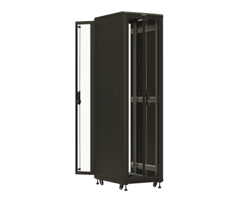 Шкаф Hyperline TTBR-4762-DD-RAL9004, черный Шкаф Hyperline TTBR-4762-DD-RAL9004, черный