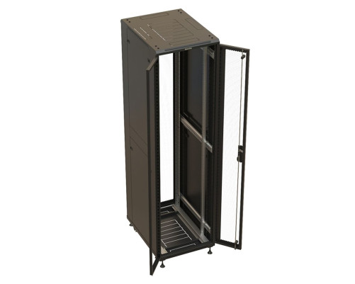 Шкаф Hyperline TTBR-4762-DD-RAL9004, черный Шкаф Hyperline TTBR-4762-DD-RAL9004, черный