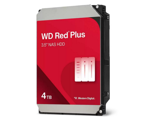 Жесткий диск 4TB Western Digital Red Plus WD40EFPX Жесткий диск 4TB Western Digital Red Plus WD40EFPX