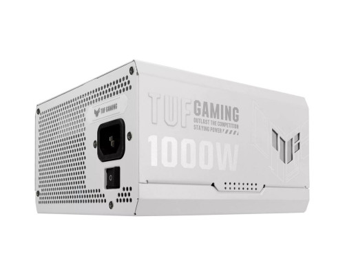 Блок питания 1000 Вт ASUS TUF-GAMING-1000G, белый Блок питания 1000 Вт ASUS TUF-GAMING-1000G, белый