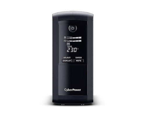 Источник бесперебойного питания CyberPower VP1000ELCD, черный Источник бесперебойного питания CyberPower VP1000ELCD, черный