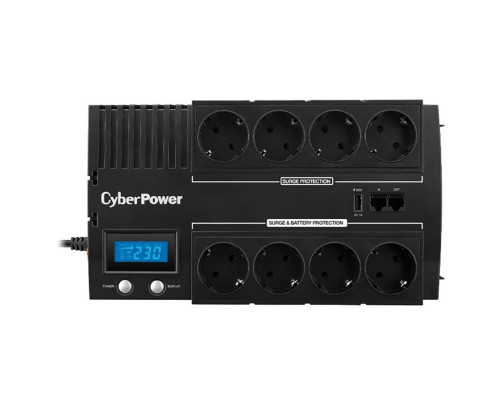 Источник бесперебойного питания CyberPower BR1200ELCD, черный Источник бесперебойного питания CyberPower BR1200ELCD, черный
