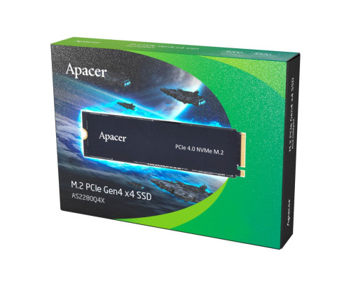 Твердотельный накопитель SSD Apacer M.2 2280 1TB AS2280Q4X Client SSD AP1TBAS2280Q4X-1 Твердотельный накопитель SSD Apacer M.2 2280 1TB AS2280Q4X Client SSD AP1TBAS2280Q4X-1