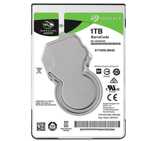 Жесткий диск 1TB Seagate BarraCuda ST1000LM048
