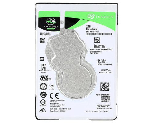 Жесткий диск 2TB Seagate BarraCuda ST2000LM015 Жесткий диск 2TB Seagate BarraCuda ST2000LM015