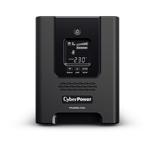 Источник бесперебойного питания CyberPower PR3000ELCDSL, черный