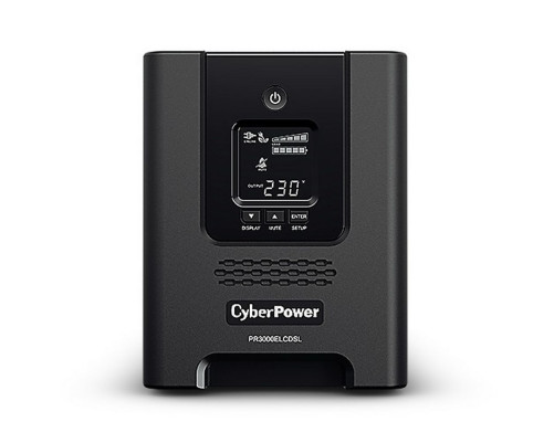 Источник бесперебойного питания CyberPower PR3000ELCDSL, черный Источник бесперебойного питания CyberPower PR3000ELCDSL, черный