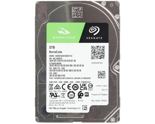 Жесткий диск 5TB Seagate BarraCuda ST5000LM000 Жесткий диск 5TB Seagate BarraCuda ST5000LM000