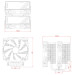 Вентилятор для процессора ID-Cooling FROZN A720, черный