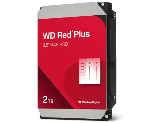 Жесткий диск 2TB Western Digital Red Plus WD20EFPX