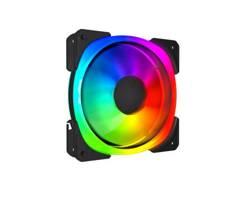 Вентилятор для корпуса Powercase СM21-14 ARGB, черный Вентилятор для корпуса Powercase СM21-14 ARGB, черный
