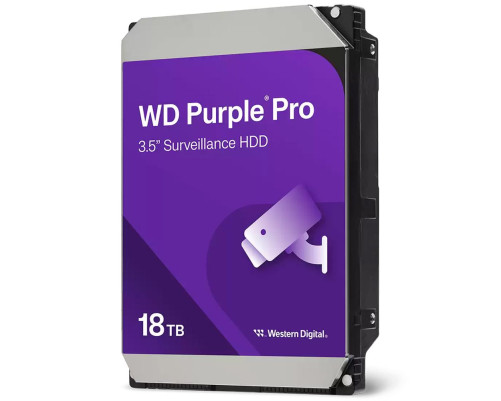 Жесткий диск 18TB Western Digital Purple Pro WD181PURP