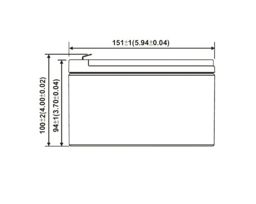 Аккумуляторная батарея HRL1234W F2 WBR Аккумуляторная батарея HRL1234W F2 WBR