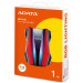 Жесткий диск внешний 1TB ADATA HD770G, RGB, черный/красный