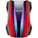 Жесткий диск внешний 1TB ADATA HD770G, RGB, черный/красный