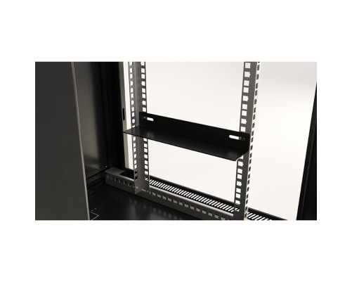 Шкаф Hyperline TWB-0966-SR-RAL9004, черный