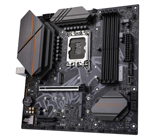 Материнская плата Colorful BATTLE-AX B760M-PLUS D5 V20 (LGA1700)