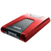 Внешний жесткий диск 2TB ADATA HD650, USB 3.1, красный/черный