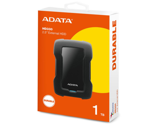 Внешний жесткий диск 1TB ADATA HD330, USB 3.1, черный Внешний жесткий диск 1TB ADATA HD330, USB 3.1, черный