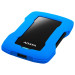 Внешний жесткий диск 1TB ADATA HD330, USB 3.1, синий/черный