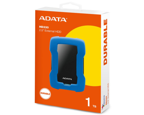 Внешний жесткий диск 1TB ADATA HD330, USB 3.1, синий/черный Внешний жесткий диск 1TB ADATA HD330, USB 3.1, синий/черный