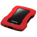 Внешний жесткий диск 1TB ADATA HD330, USB 3.1, красный/черный