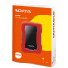 Внешний жесткий диск 1TB ADATA HD330, USB 3.1, красный/черный