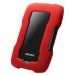 Внешний жесткий диск 1TB ADATA HD330, USB 3.1, красный/черный