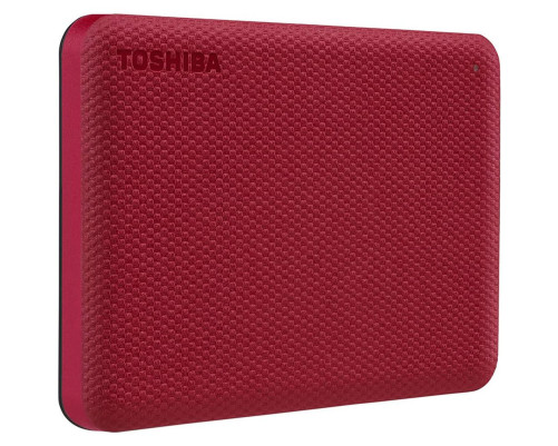 Внешний жесткий диск 1TB Toshiba Canvio Advance HDTCA10ER3AA/HDTCA10ER3AAH, красный