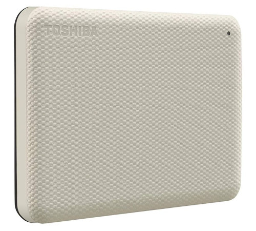 Внешний жесткий диск 2TB Toshiba Canvio Advance HDTCA20EW3AA, бежевый