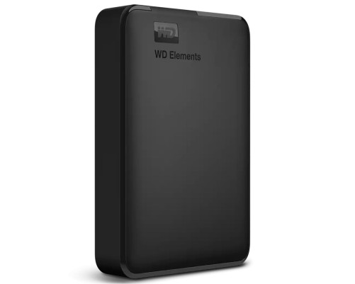 Внешний жесткий диск 5TB Western Digital Elements WDBU6Y0050BBK-WESN, черный