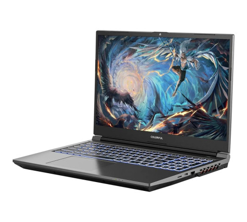 Ноутбук Colorful EVOL X15 AT23H1 Intel Core i5-12500H/16Gb/SSD512Gb/RTX4060 8Gb/15.6"/IPS/FHD/144Hz/Win11/Grey (A10205400042)