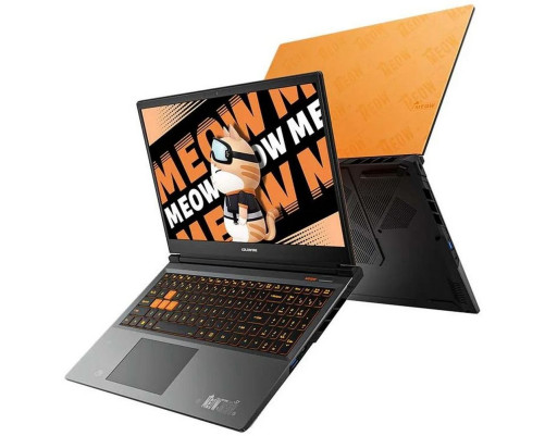 Ноутбук Colorful MEOW R15 24 AMD Ryzen 7 8845HS/16Gb/SSD512Gb/RTX4060 8Gb/15.6"/IPS/QHD/165Hz/NoOS/Orange (A10305000025)