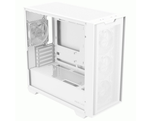 Корпус ASUS A21 PLUS WHITE /ARGB FANS/WHT/EPS Корпус ASUS A21 PLUS WHITE /ARGB FANS/WHT/EPS