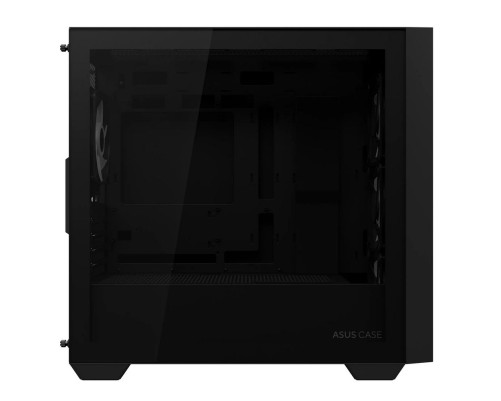 Корпус ASUS A21 PLUS TG ARGB BLACK-SI ARGB FANS/BLK/EPS