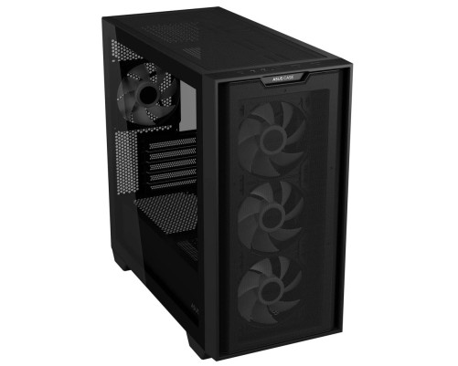 Корпус ASUS A21 PLUS TG ARGB BLACK-SI ARGB FANS/BLK/EPS