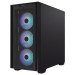 Корпус ASUS A21 PLUS TG ARGB BLACK-SI ARGB FANS/BLK/EPS