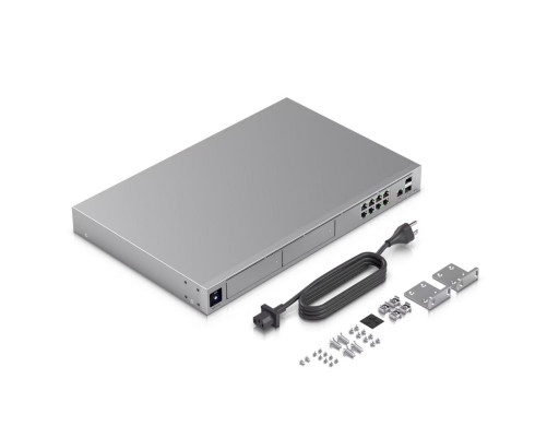 Маршрутизатор Ubiquiti UniFi Dream Machine Pro Max, серебристый