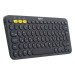 Клавиатура беспроводная Logitech K380, темно-серый