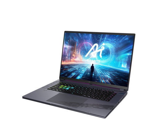 Ноутбук AORUS 16X 9SG Intel Core i7-13650HX 32Gb/SSD1Tb/RTX 4070 8Gb/16"/IPS/QHD+/165Hz/Win11/Grey (9SG-43KZC64SH)